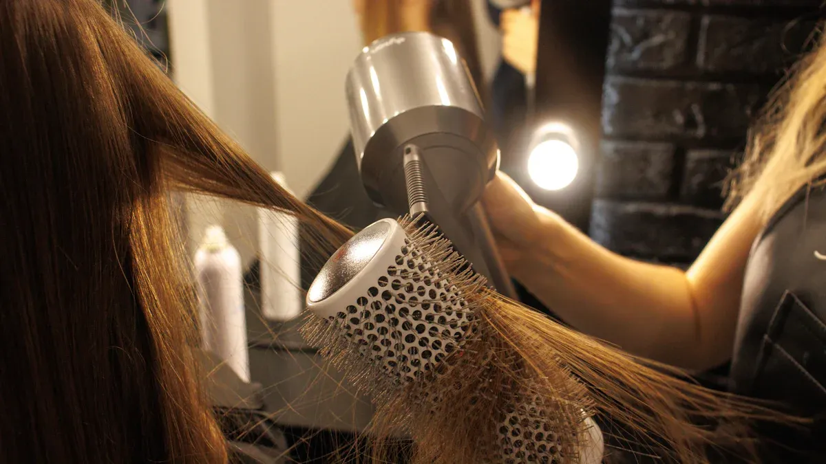 Pros and cons of using a hair dryer brush versus traditional hair dryers