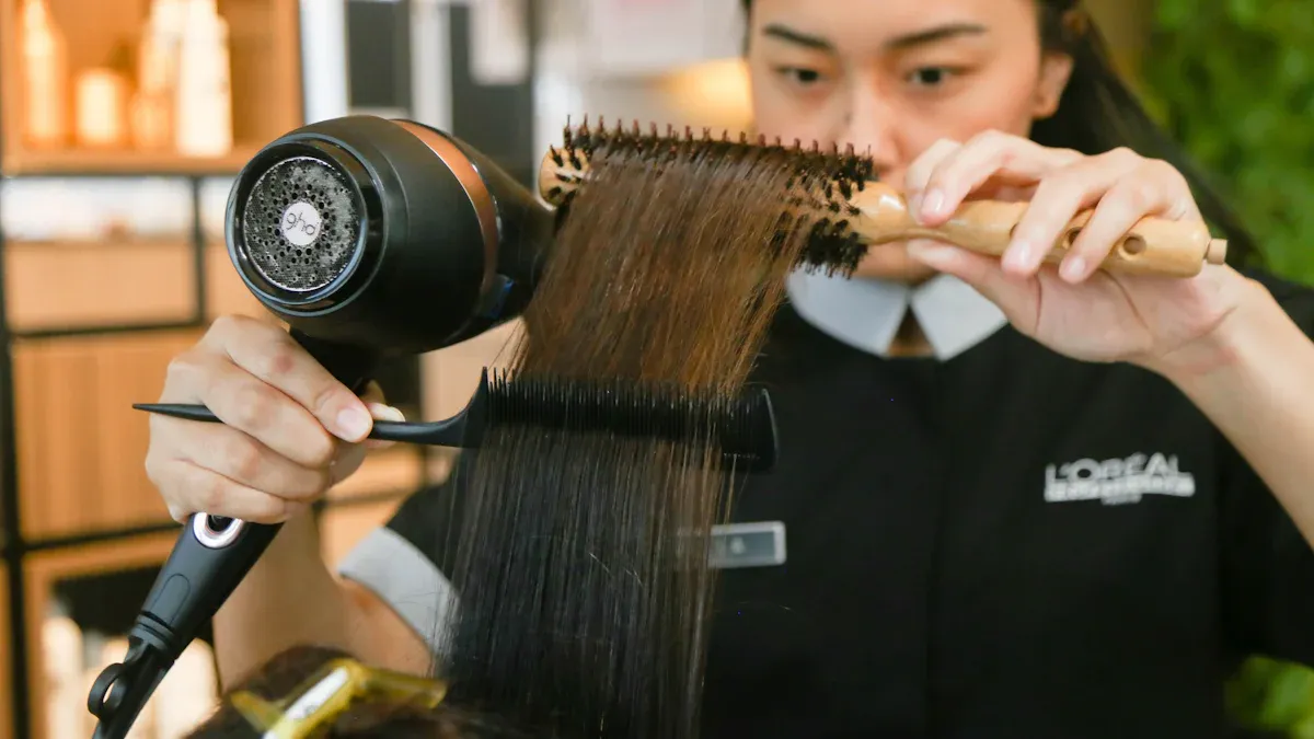 How to Get a Sleek, Straight Blowout