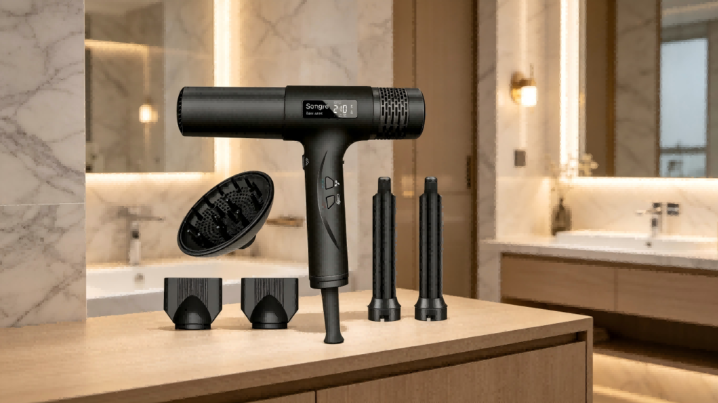 LCD Screen High Speed Hair Dryer 2
