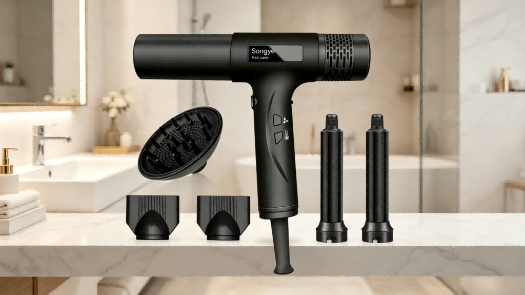 LCD Screen High Speed Hair Dryer 3